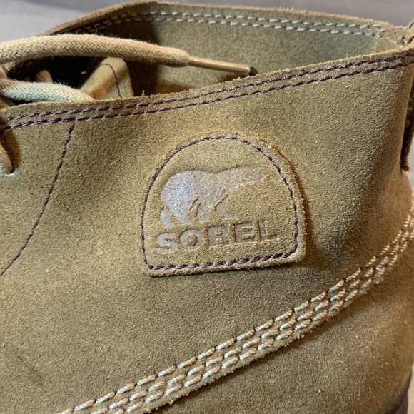 Sorel Mens leather boots size 9.5 - Picture 7 of 8